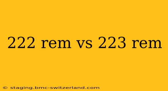 222 rem vs 223 rem