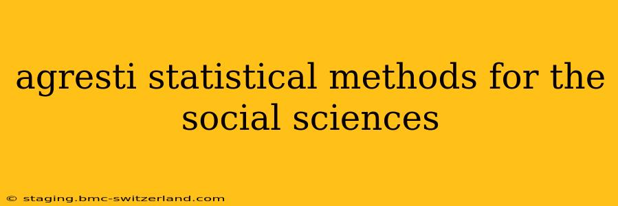 agresti statistical methods for the social sciences