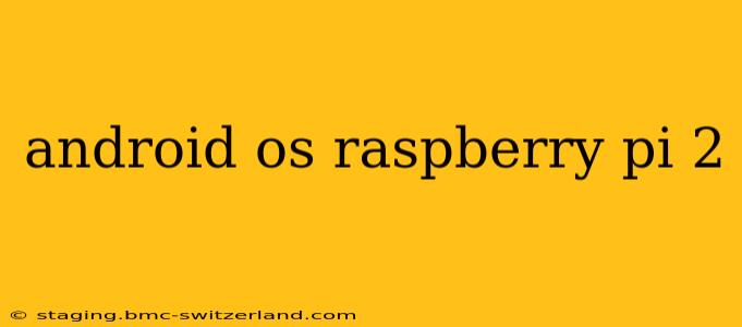android os raspberry pi 2
