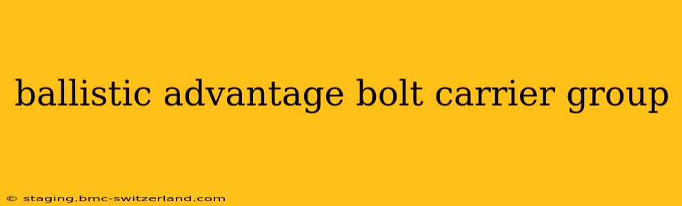 ballistic advantage bolt carrier group
