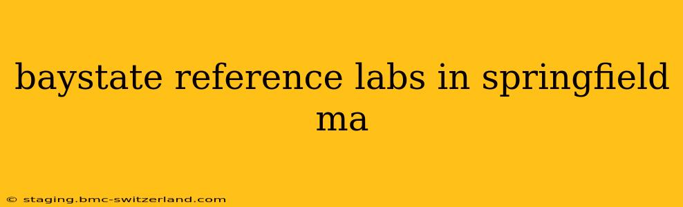baystate reference labs in springfield ma