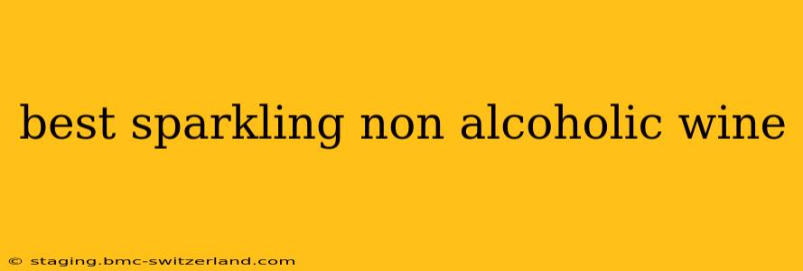 best sparkling non alcoholic wine