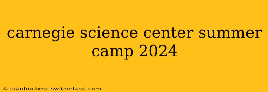 carnegie science center summer camp 2024