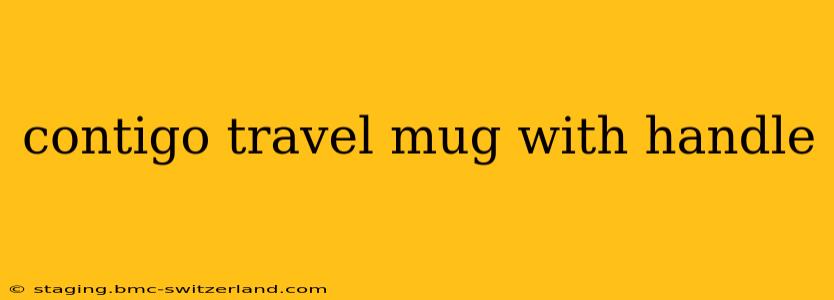 contigo travel mug with handle