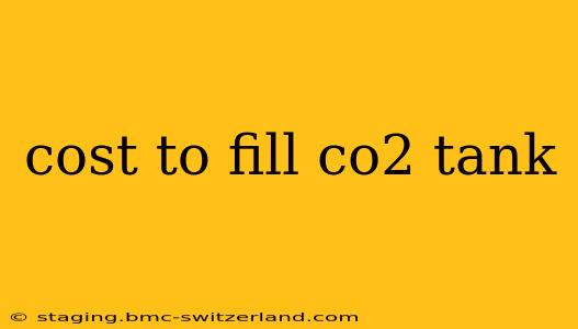 cost to fill co2 tank