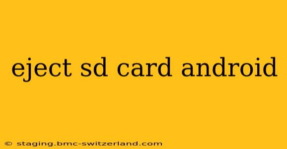 eject sd card android