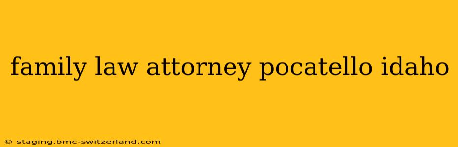 family law attorney pocatello idaho