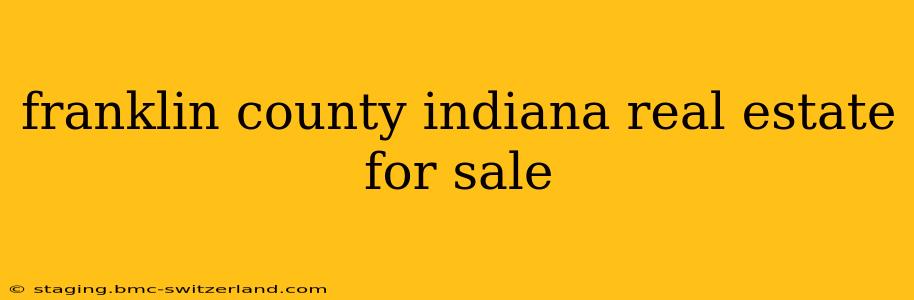 franklin county indiana real estate for sale