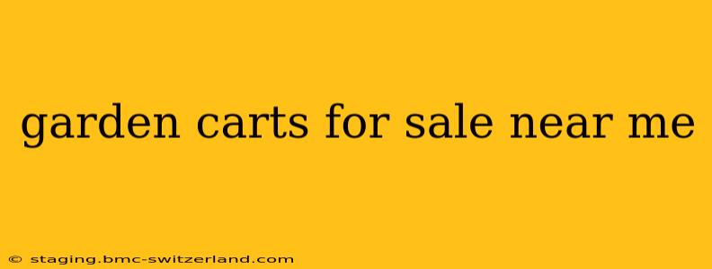 garden carts for sale near me