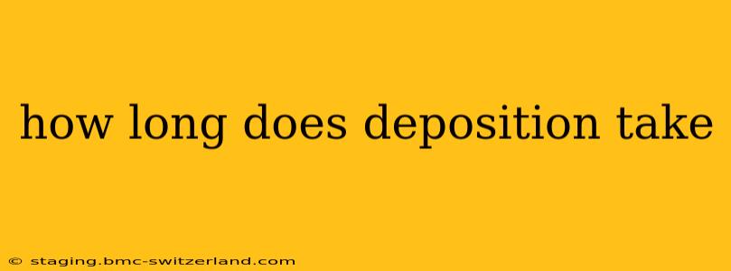 how long does deposition take