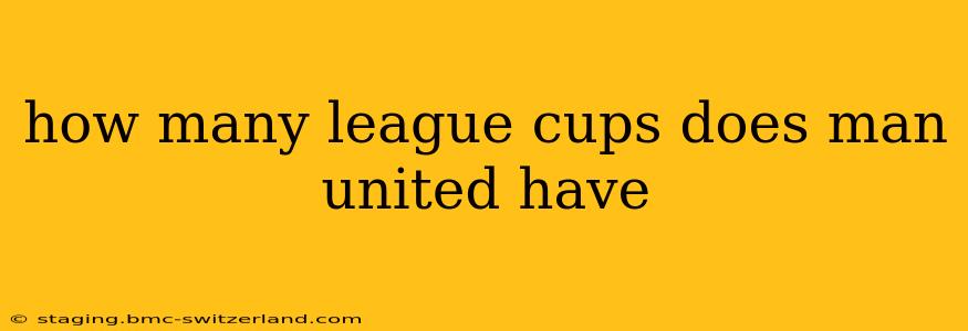 how many league cups does man united have