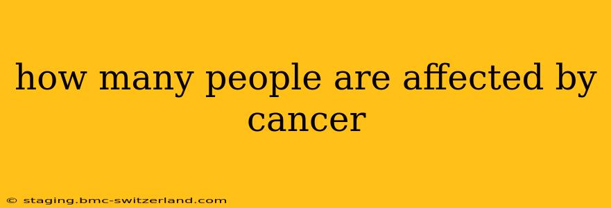 how many people are affected by cancer