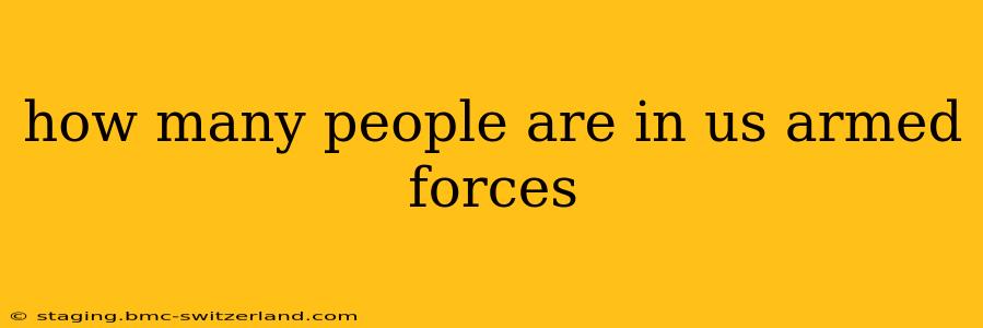 how many people are in us armed forces