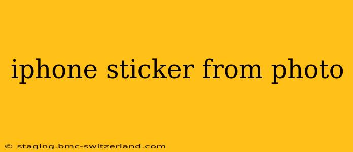 iphone sticker from photo