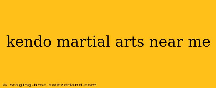 kendo martial arts near me