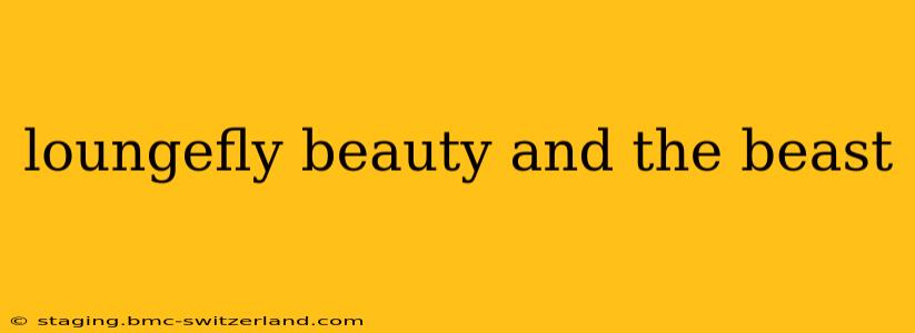 loungefly beauty and the beast