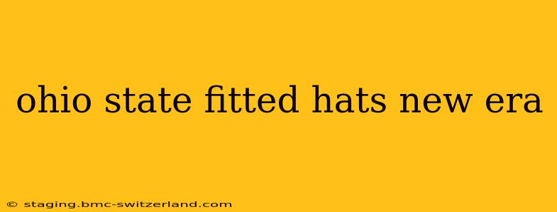 ohio state fitted hats new era