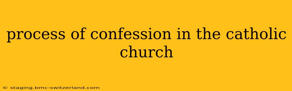 process of confession in the catholic church