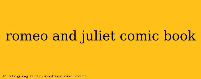 romeo and juliet comic book