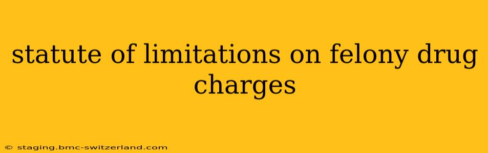 statute of limitations on felony drug charges