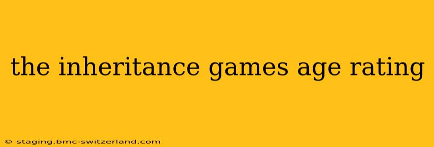 the inheritance games age rating
