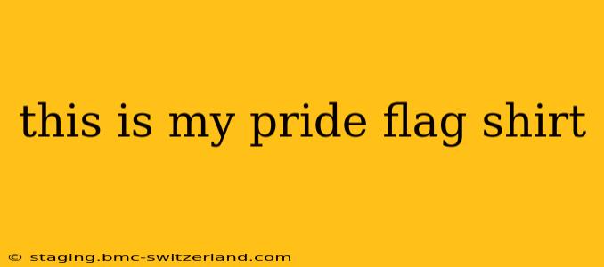 this is my pride flag shirt