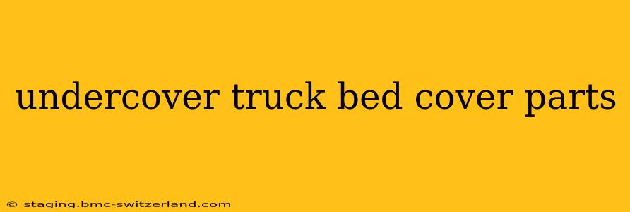 undercover truck bed cover parts