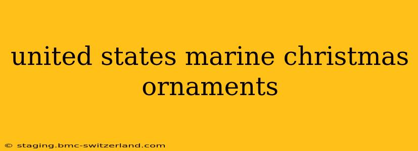 united states marine christmas ornaments