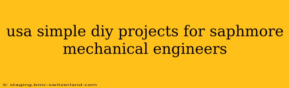 usa simple diy projects for saphmore mechanical engineers