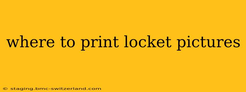 where to print locket pictures