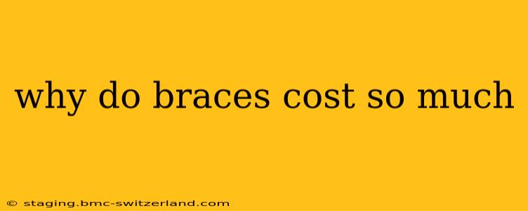 why do braces cost so much