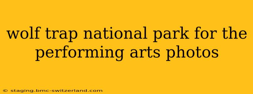 wolf trap national park for the performing arts photos